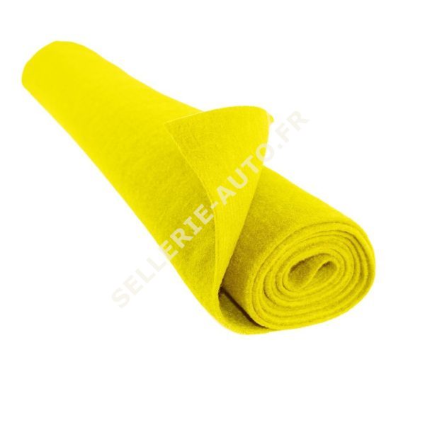 Roulette de moquette acoustique jaune 70/140cm