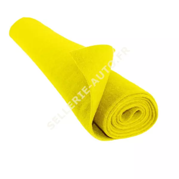 Roulette de moquette acoustique jaune 70/140cm