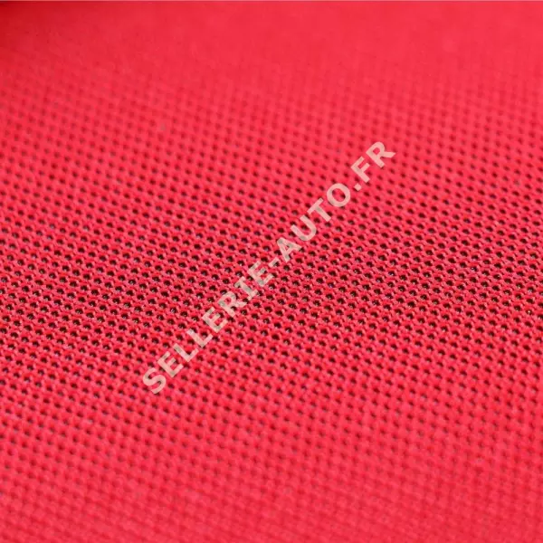 ROULEAU DE TISSU CIEL DE TOIT NID D'ABEILLE ROUGE