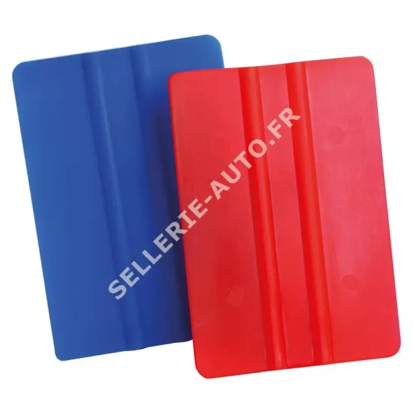 RACLETTE DE MAROUFLAGE VINYL MOQUETTE - ROUGE OU BLEU