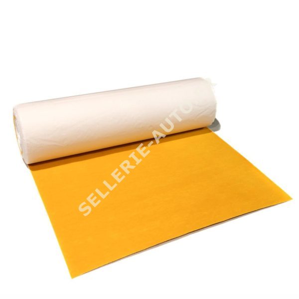 ROULEAU DE MOQUETTE ACOUSTIQUE ADHESIVE JAUNE