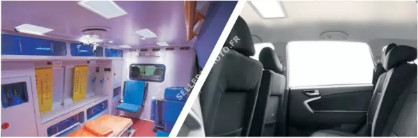 Plafonnier led van utilitaire camping car