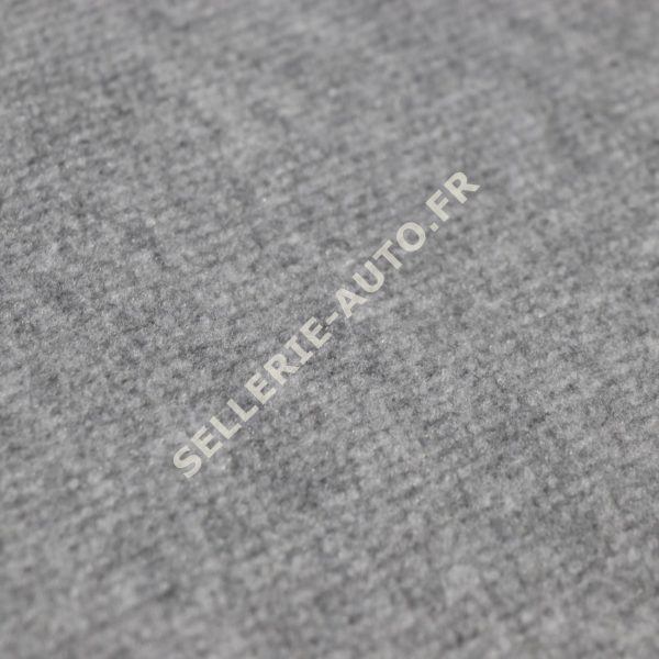 Moquette acoustique adhésive habillage van fourgon gris côtelé