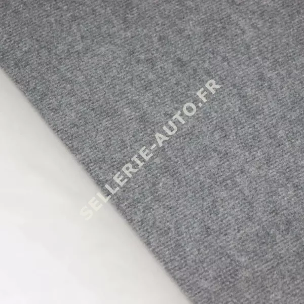 Moquette acoustique adhésive habillage van fourgon gris côtelé