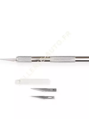 Couteau graphique de précision, bistouri, scalpel pour le travail de sellerie.