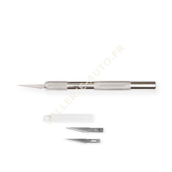 Couteau graphique de précision, bistouri, scalpel pour le travail de sellerie.