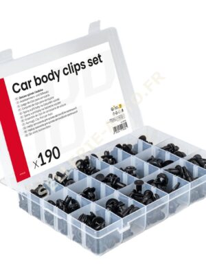 Ensemble de 190 petites attaches et goupilles pour voiture