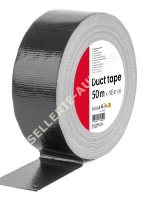 Ruban technique noir 48 mm x 50 m x 0,19 mm